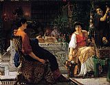 Preparations for the Festivities by Sir Lawrence Alma-Tadema